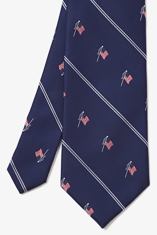 Home of the Brave - American Flag Necktie
