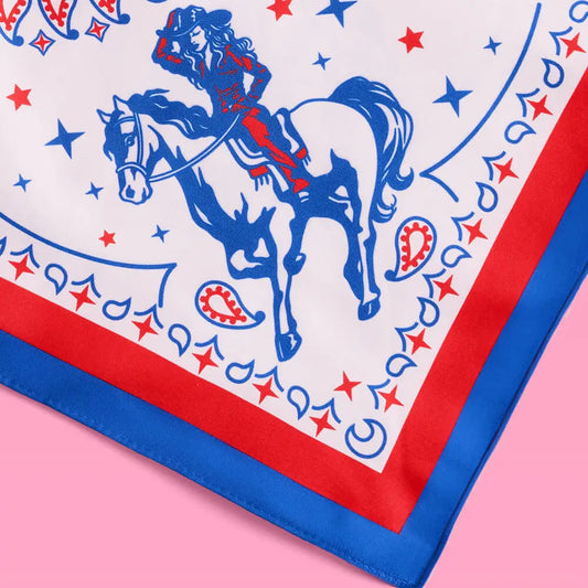 American Girl Bandana Red, White & Blue