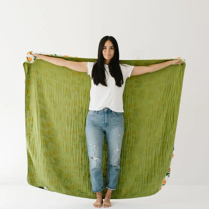 Clementine Kids Large Clementine Throw Blanket