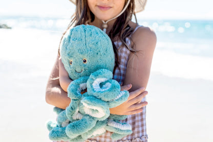 Reef Octopus Blue Soft Toy 15"