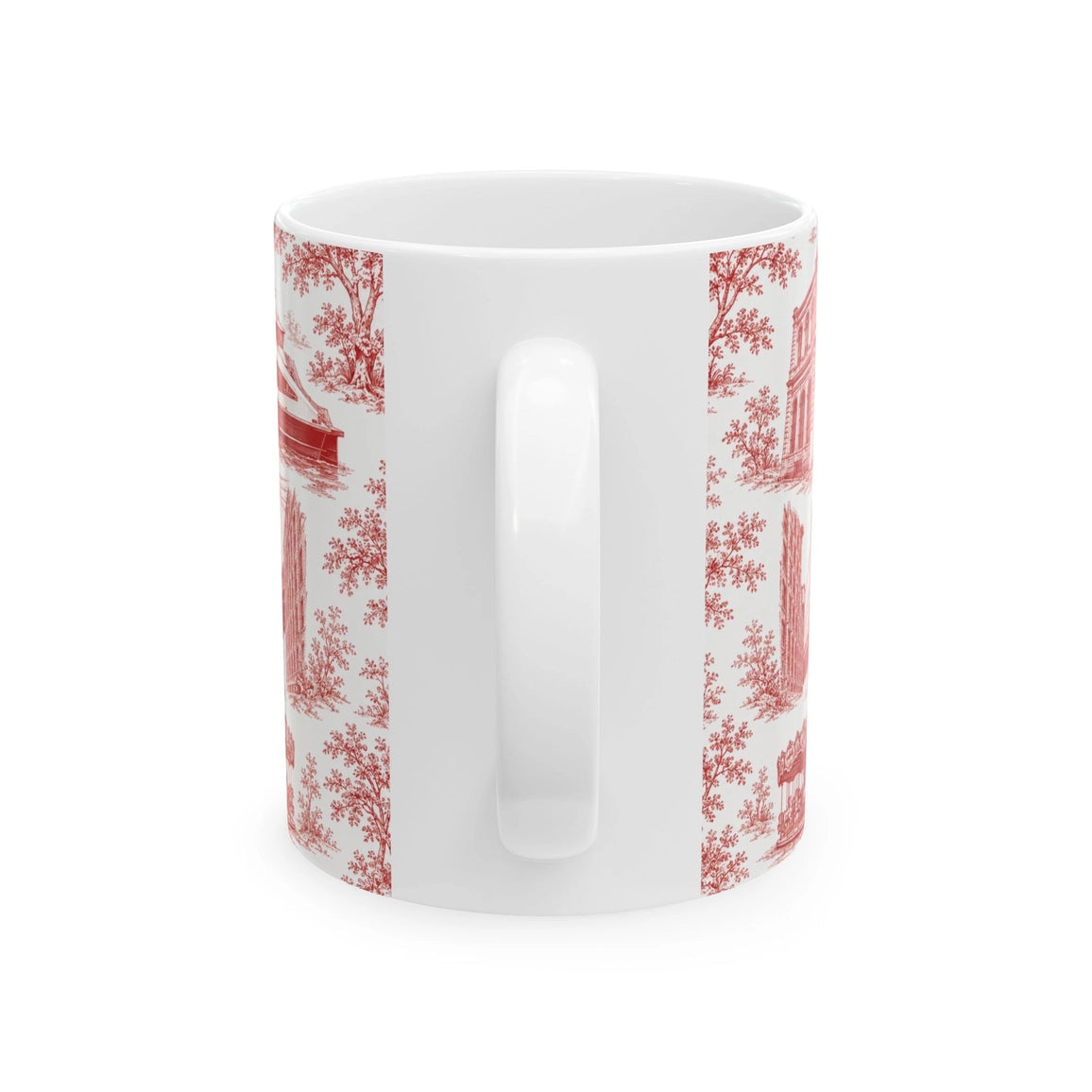 Dumbo Toile De Jouy Chinoiserie Ceramic Mug