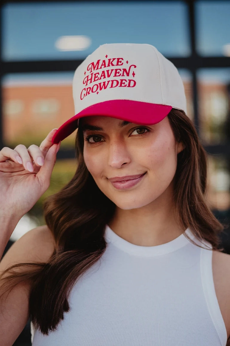 Make Heaven Crowded Vintage Trucker Hats - NY Gift Boutique