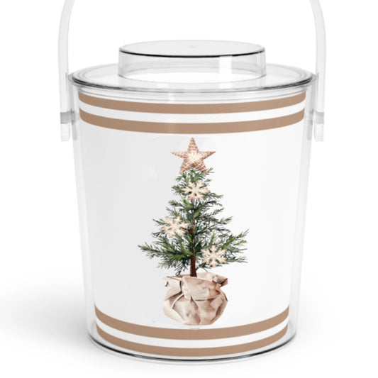 Neutral Christmas Tree - Ice Bucket