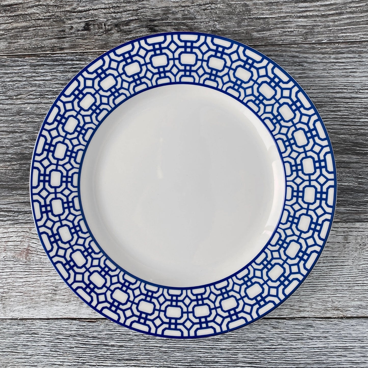 Newport Garden Gate Rimmed Dinner Plate