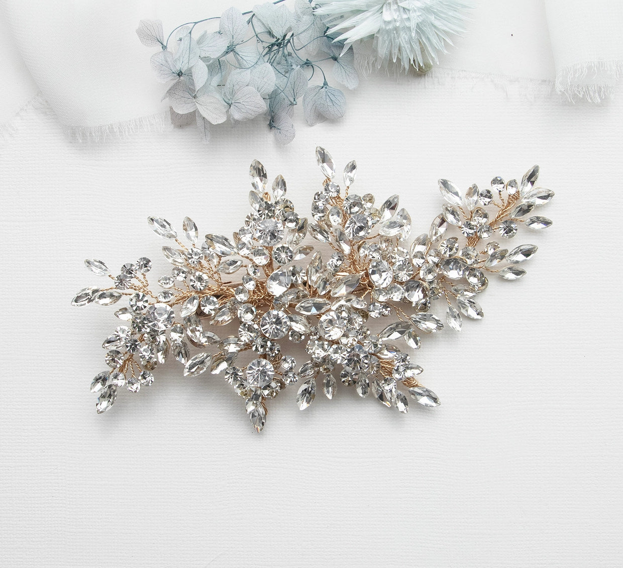 Aurora Crystal Bridal Clip