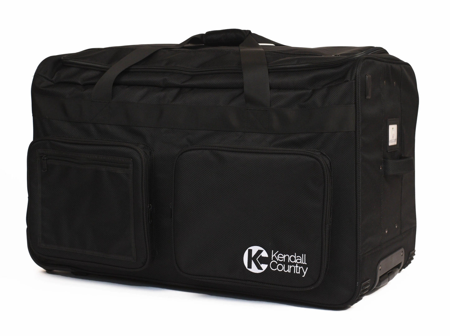 Rolling Duffel with Garment Rack - Raven Black, X-Large 30"