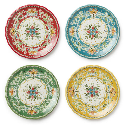 Provence Dinner Plate 11in 4 Asst set of 12