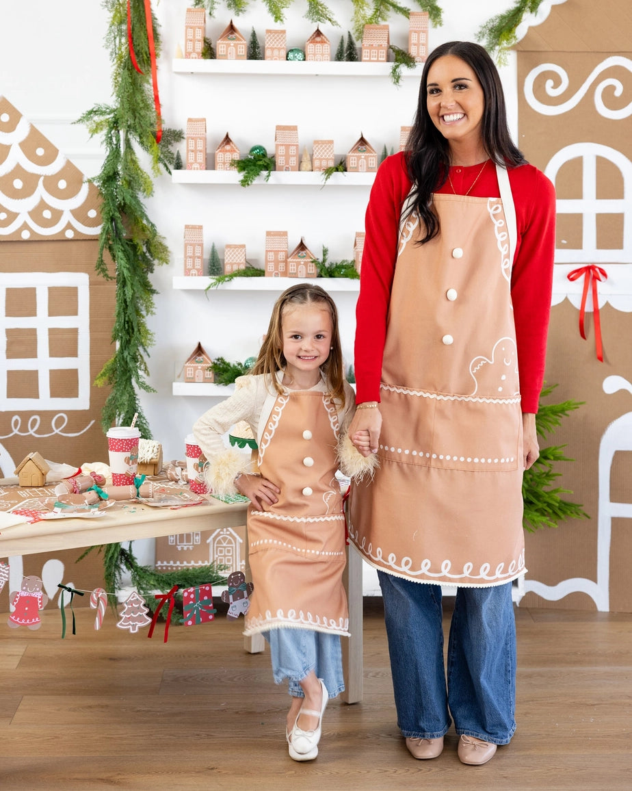 Gingerbread Apron - Adult