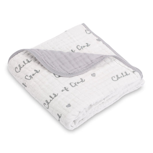 Child of God Baby Toddler Muslin Blanket