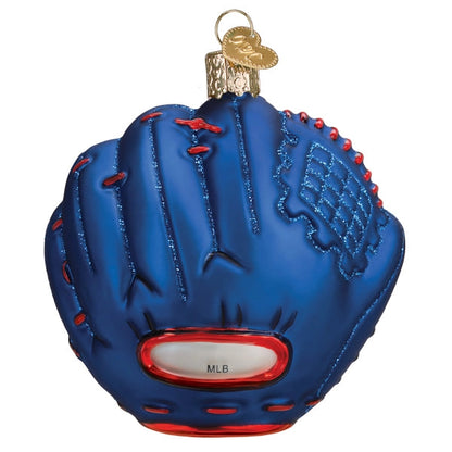 Jays Baseball Cap Blown Glass Ornament