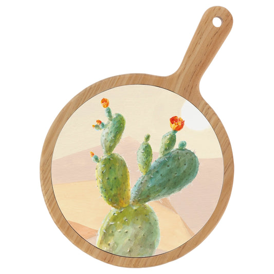 Desert Cactus Bamboo Ceramic Cheese Board Boot Scootin Bamboo & Ceramic Cheese Board Preorder ships March 3