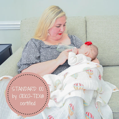 The Sky Is the Limit Baby Muslin Blanket - NY Gift Boutique