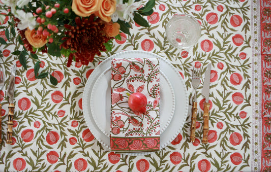 Red Pomegranate - Tablecloth