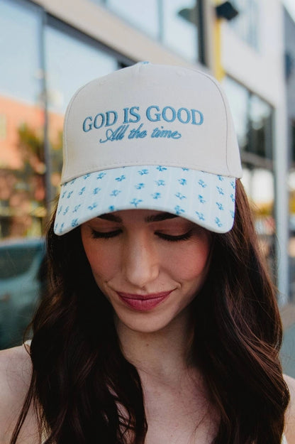 God Is Good All the Time Trucker Cap