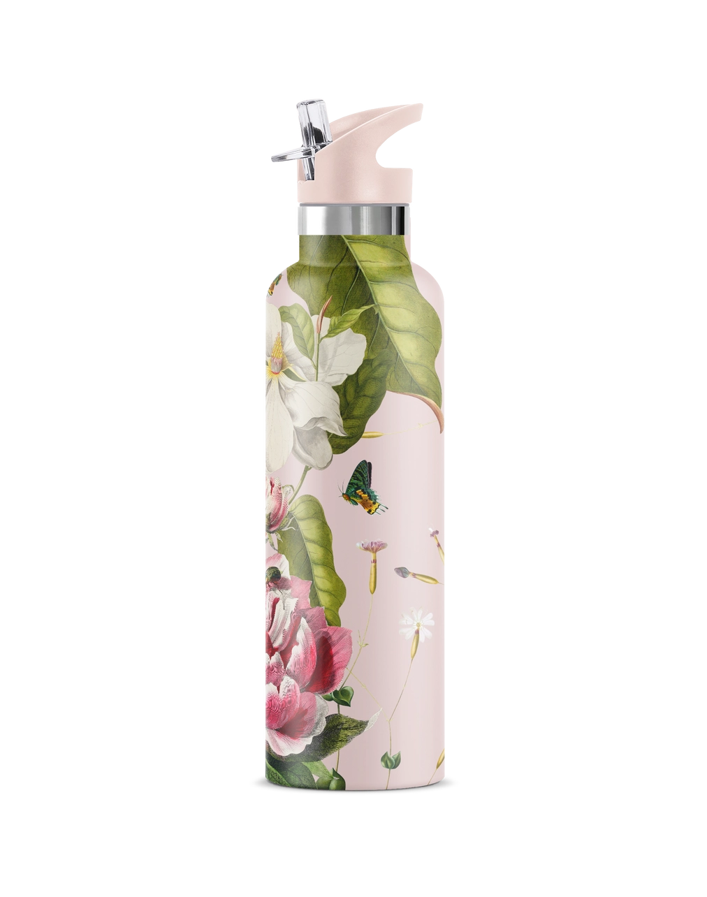 Botanica Vintage Floral 25 oz Insulated Water Bottle