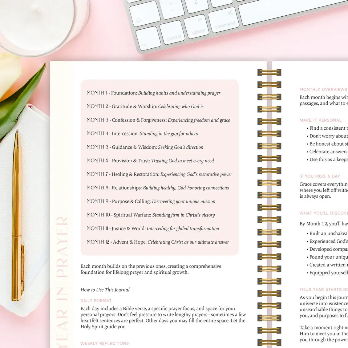 A Year in Prayer: A Journey of Daily Prayer and Reflection