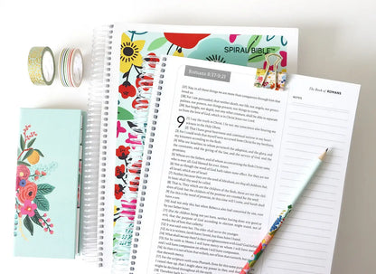 Spiral Bible™ - Kjv New Testament - Field of Flowers