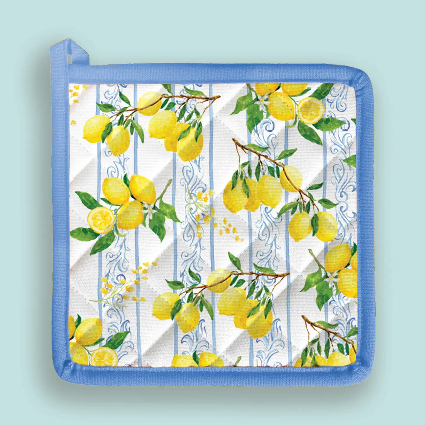 Lemon Pattern Pot Holder
