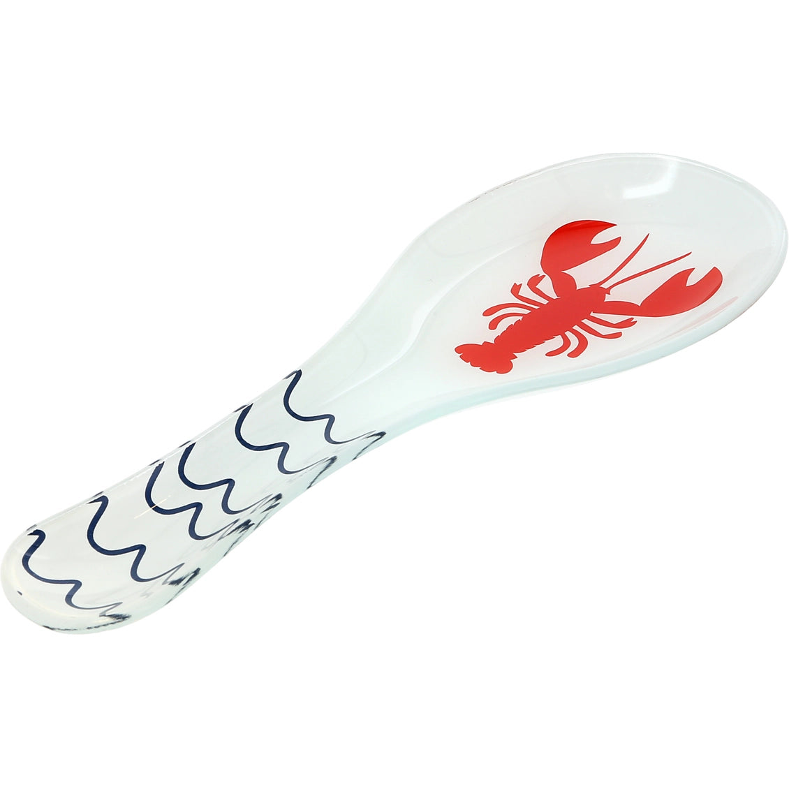 Lobster - 9.25" Glass Spoon Rest