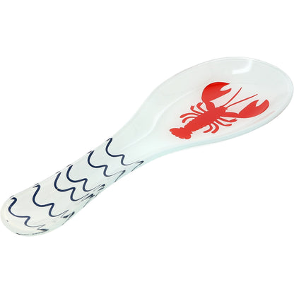 Lobster - 9.25" Glass Spoon Rest