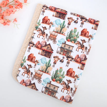 West Adventure - Minky Blanket