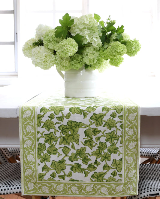 Ivy Leaf - Table Runner, 14"x92"