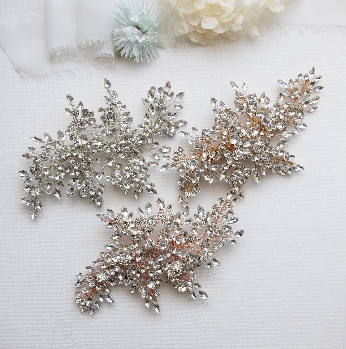 Aurora Crystal Bridal Clip