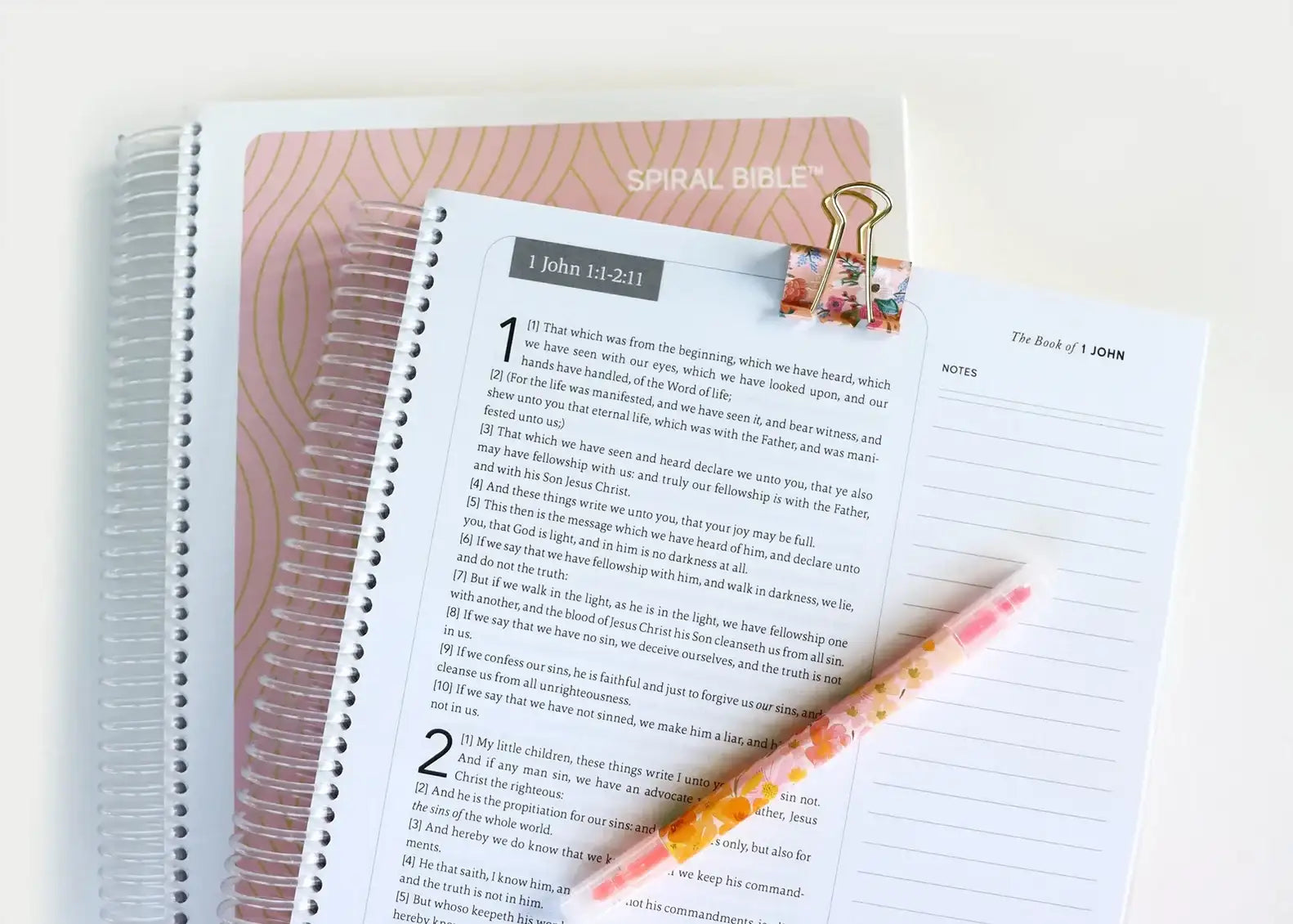 Spiral Bible™ - Kjv New Testament - Pink