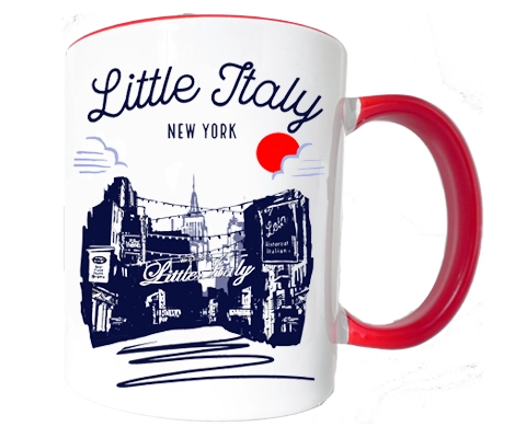 Little Italy New York Sketch Mug