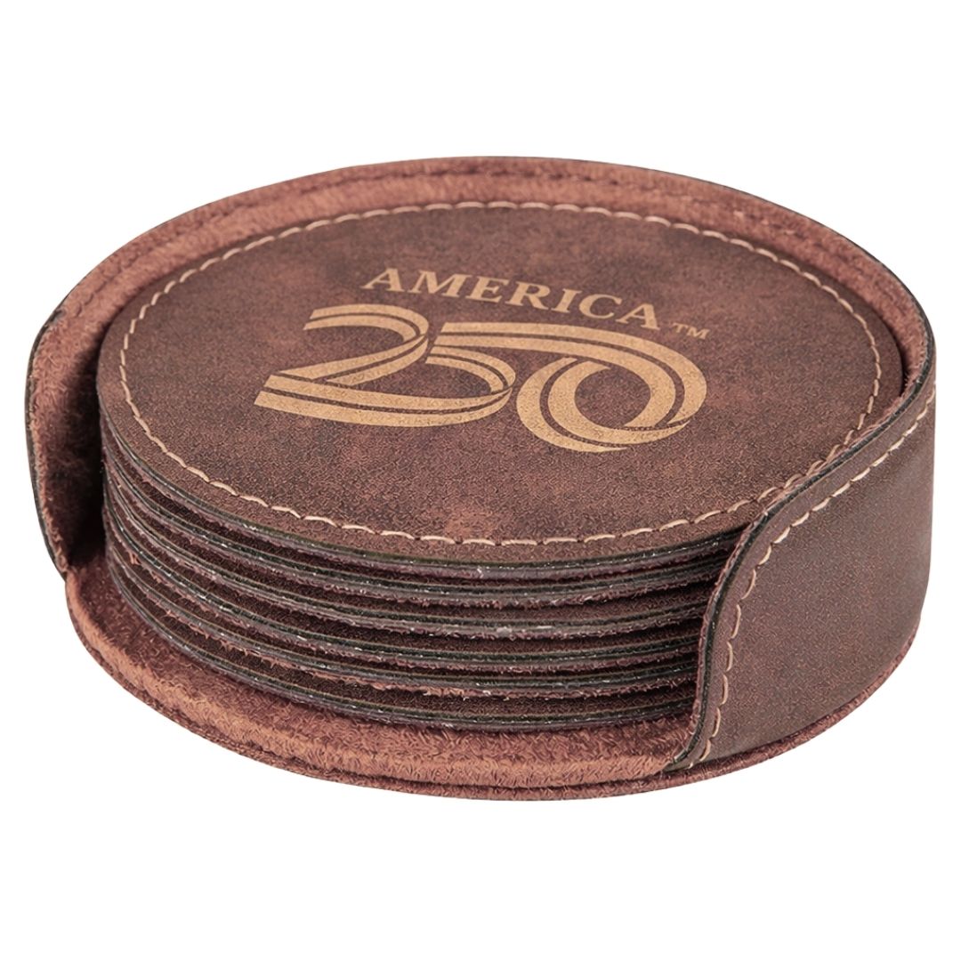 America 250™ Commemorative Coaster Set - Officially Licensed - NY Gift Boutique