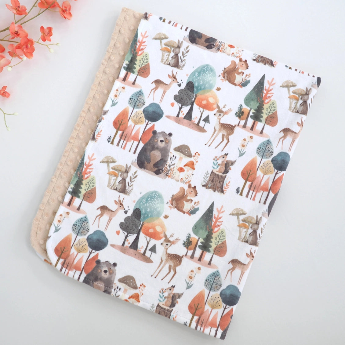 Enchanted Forest - Minky Blanket
