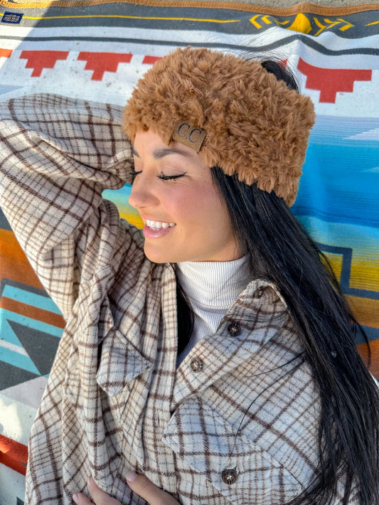 Women's Faux Fur Fluff Winter Headband