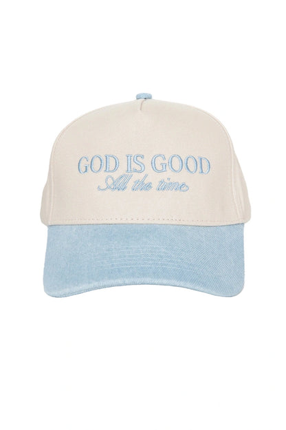 God Is Good All the Time Trucker Cap