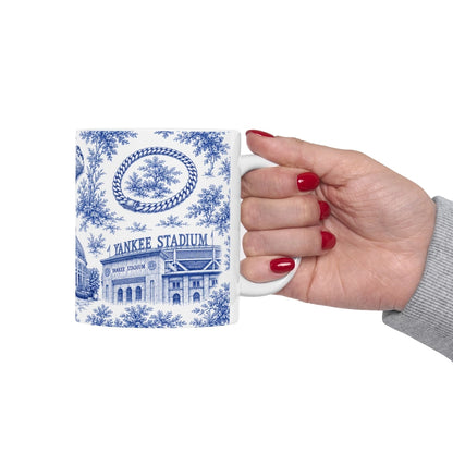 Bronx Toile De Jouy Chinoiserie Ceramic Mug