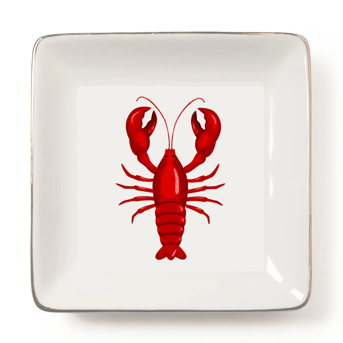 Ceramic Trinket Dish - Lobster