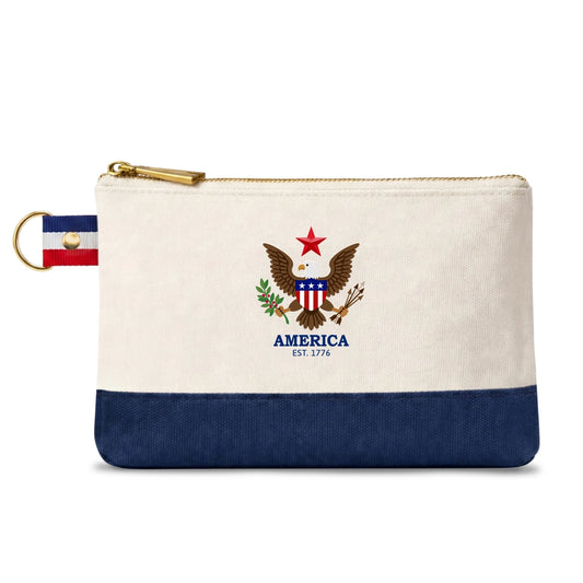 Great Seal Canvas Pouch Bag - Officially Licensed - NY Gift Boutique