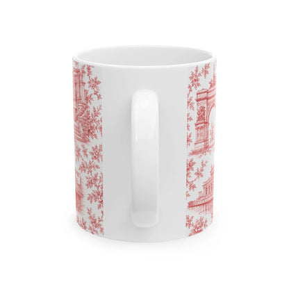 Park Slope Toile De Jouy Chinoiserie Ceramic Mug