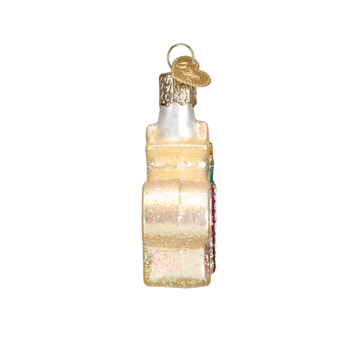 Believe Blown Glass Ornament