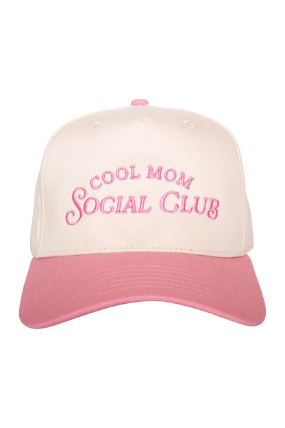 Cool Mom Social Club Two-Toned Hat