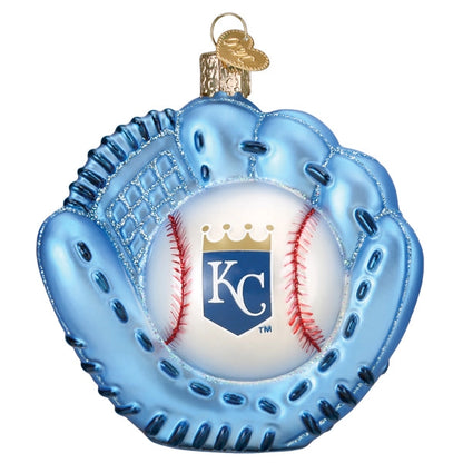 Kansas City Royals Blown Glass Ornament