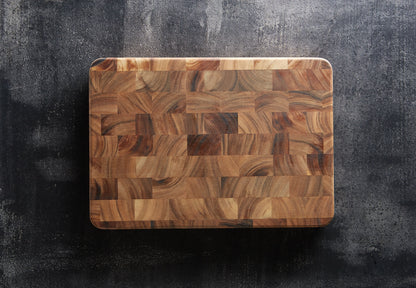 Ironwood Large End Grain Prep Station, Acacia,20"X 14"x1.25"