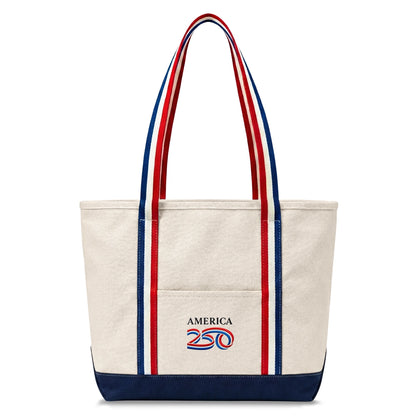 America 250 Premium Canvas Tote Bag - Officially Licensed - NY Gift Boutique