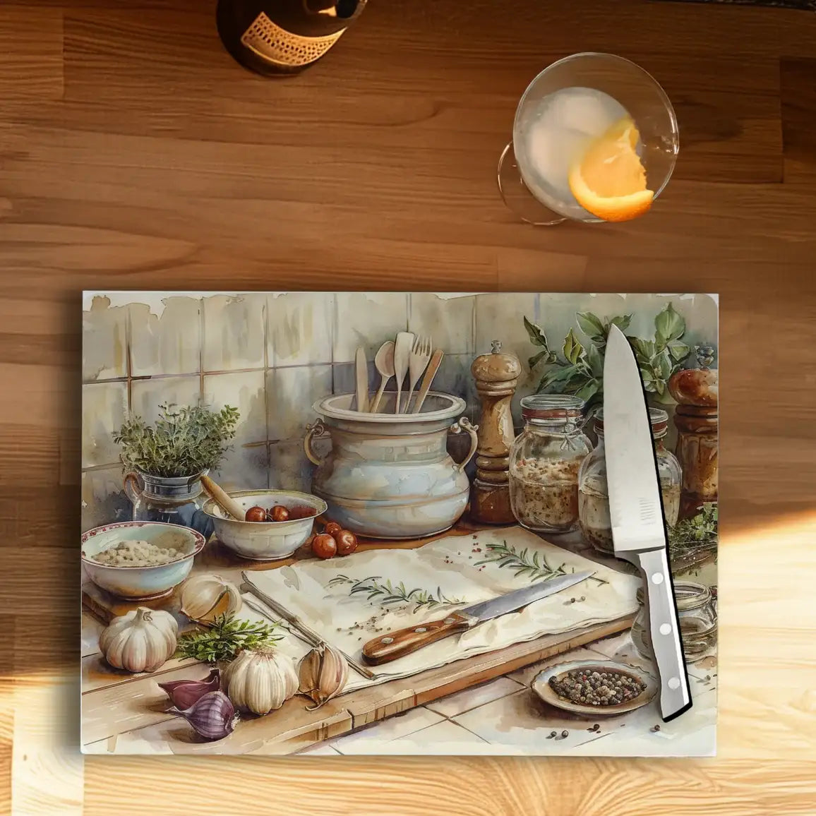 Baking Tempered Glass Cutting & Serving Board