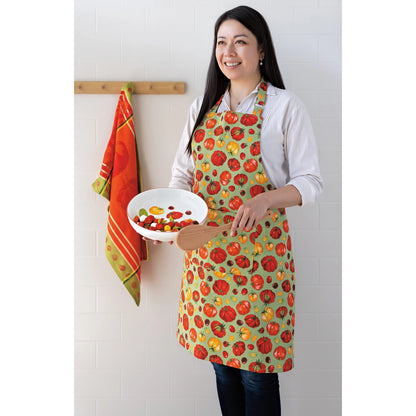 Heirloom Tomatoes Apron & Oven Mitt Bundle