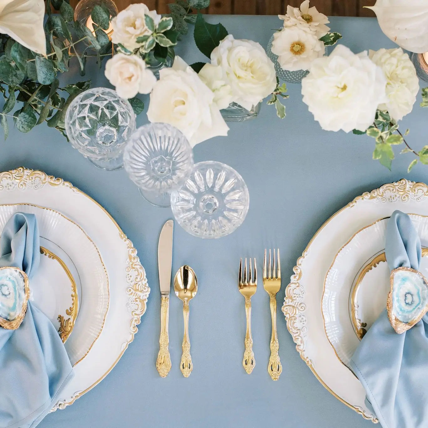 The Agate Oyster Shell Plate