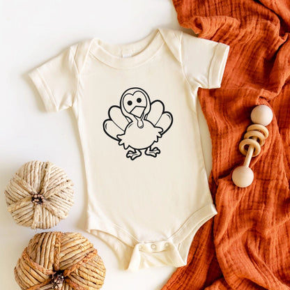Turkey Graphic Baby Bodysuit