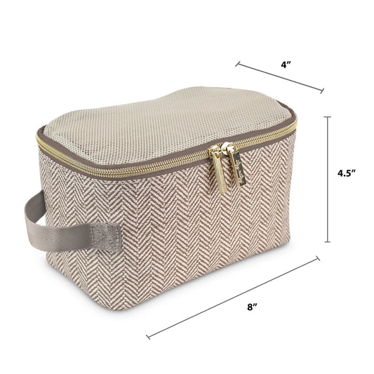 Itzy Ritzy Taupe Pack Like A Boss™ Diaper Bag Packing Cubes - NY Gift Boutique