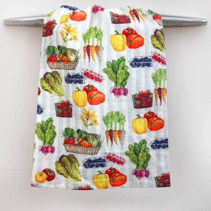 Vegetable Pattern Bundle -Apron, Mitt & Holder - NY Gift Boutique