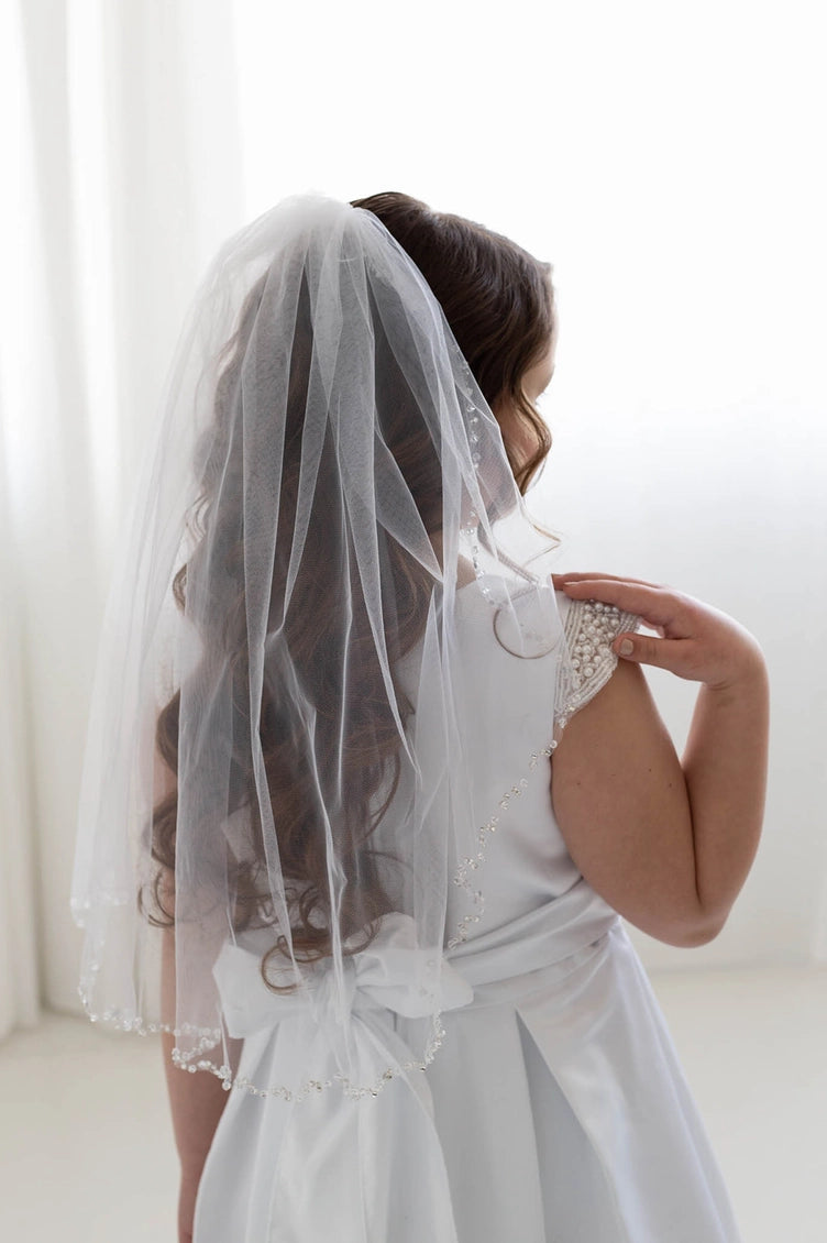 Crystal Edge Communion Veil