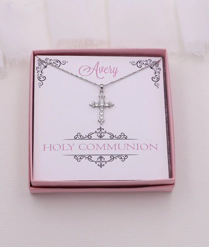 Sterling Silver Cross Pendant Necklace